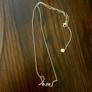 Stella and dot love necklace